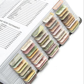 Bible Tabs (75Pcs/Set), Laminated Bible Tabs for Women and Men, Bible Index Tabs, Bible Book Tabs, Bible Labels Tabs, Office Stationery & Supplies