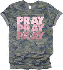 | Christian Shirts for Women | Pray on It Tee | Faith Shirts for Girl | Christian T-Shirts for Her