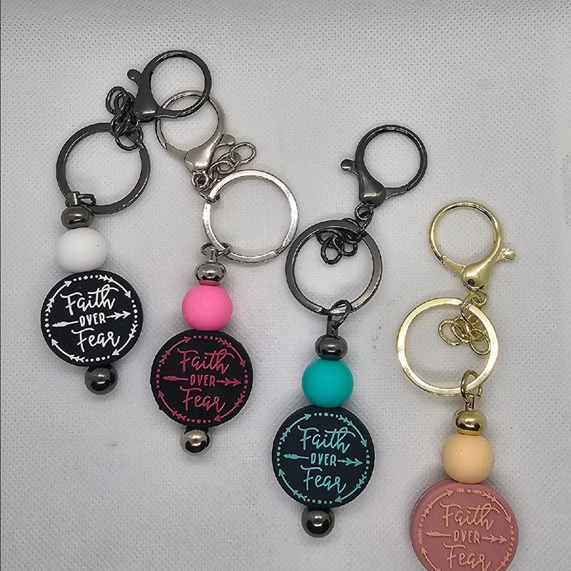 Faith over Fear Keychain