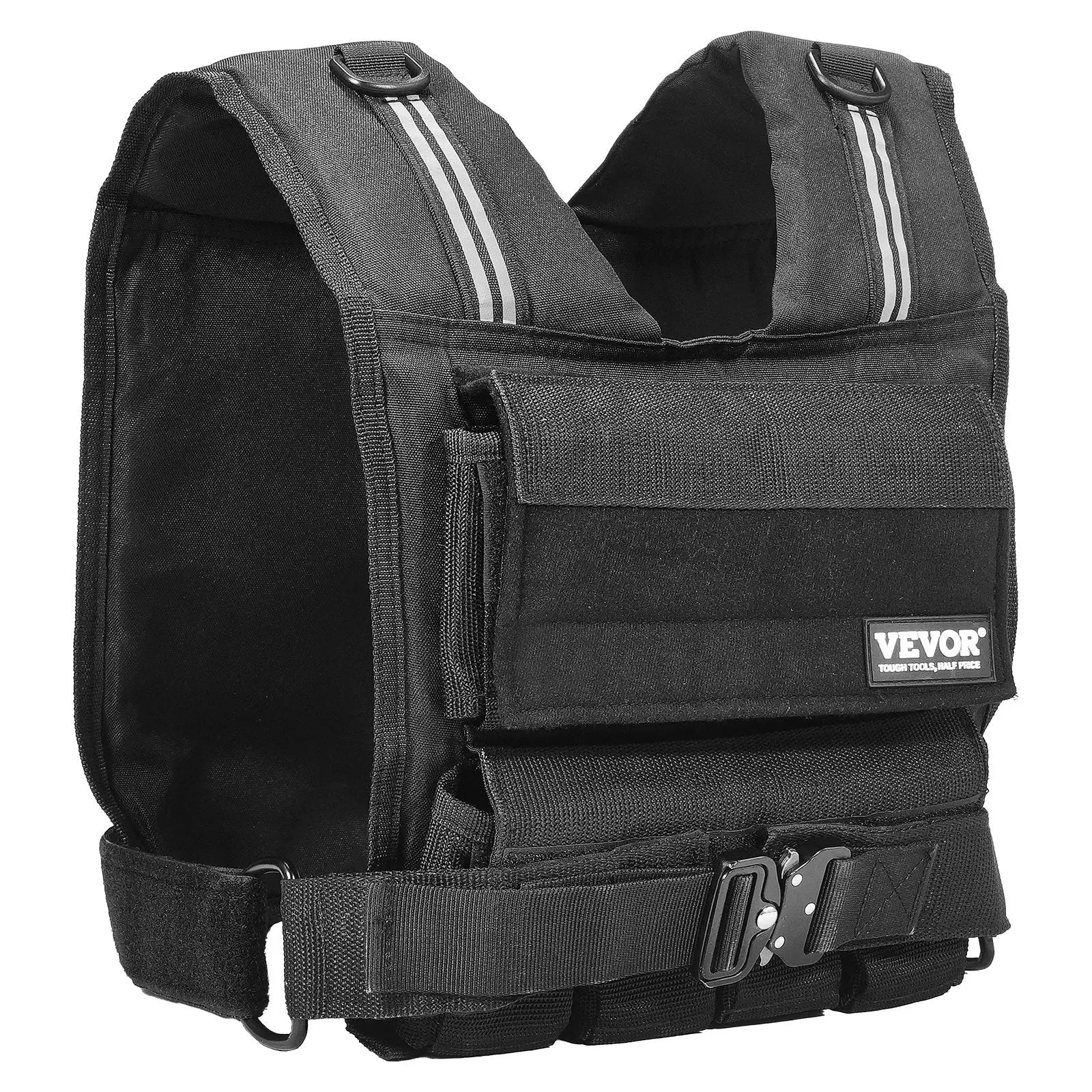 Adjustable Weighted Vest, 35lb Weight Vest With Iron Weights, Shoulder Pad, And Reflective Stripe, Body Weight Vest Exercise Set For Men Women, Workout Equipment For Strength Training Running Know You're Still Able