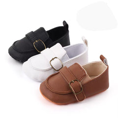 Christian Shoes Baby Boy Shoes 1 Year PU Leather Soft Cute Moccasins Bebe Fashion White Baptismal Shoes Baptism Shoes for Girls