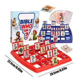 New Portable Guess Bible Who I Am Board Games Bible Study Party Toys 2 Player Guess Bible Play Bible Knowledge Guess Bible Toys