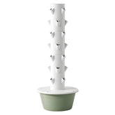 7 Layers Hydroponic Growing Tower with Tank, Indoor Hydroponics Growing System, Vegetables Vertical Planter Tower Garden Kit