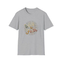 Walk by Faith Christian T-Shirt