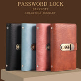 Cash Savings Book with Password Lock – Financial Storage & Budget Organizer Notebook for Money Saving, Expense Tracking & Secure Cash Management
