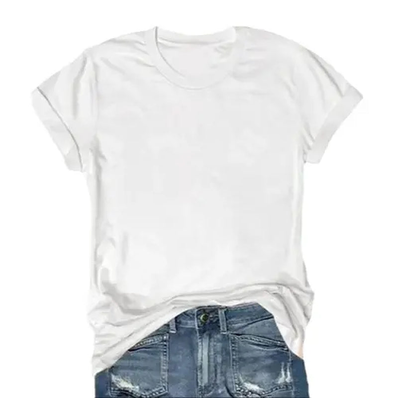 【Limited Time Deal】Women'S Short Sleeve T-Shirts Multipack, Solid Color round Neck Casual Tee Tops Women Underwear（T-Shirt Only）