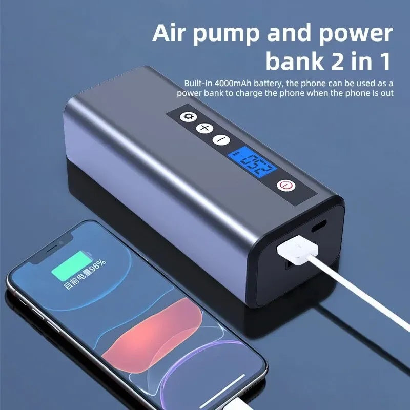 Portable Car Compressor K8 Electric Tire Inflator Air Injector