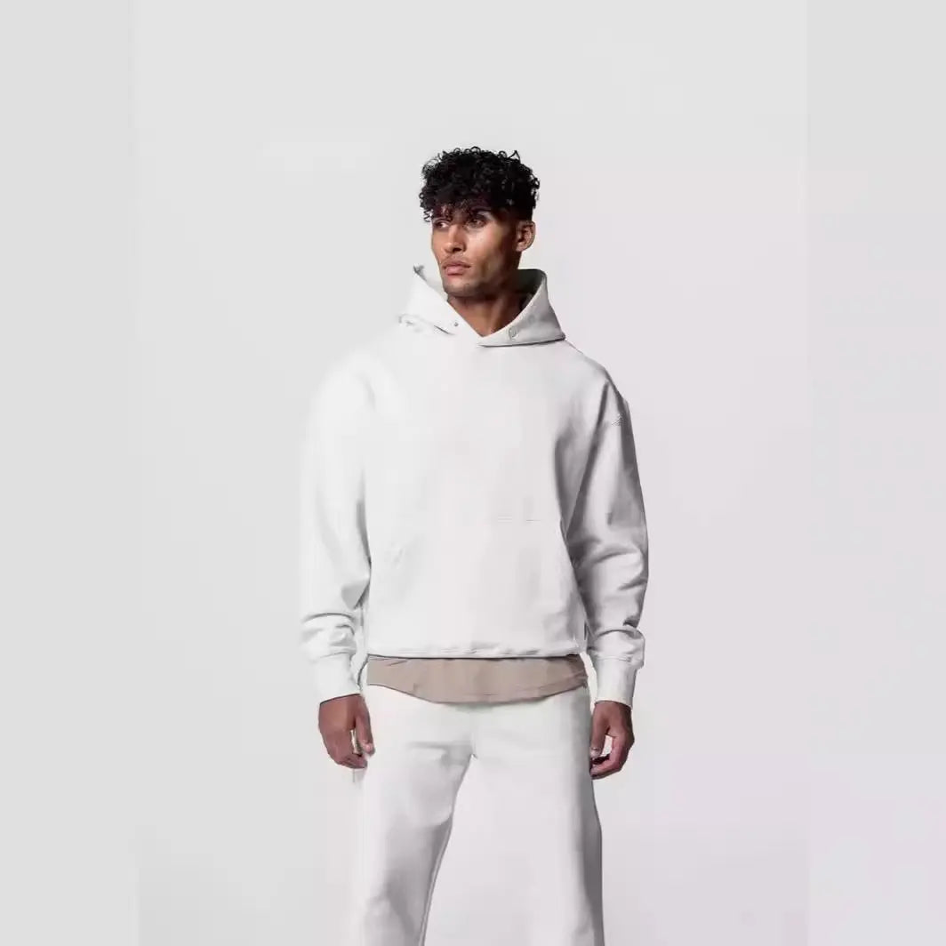 Loose American Exercise Workout Outfit Men's Trendy Casual Hooded Sweater Know You're Still Able
