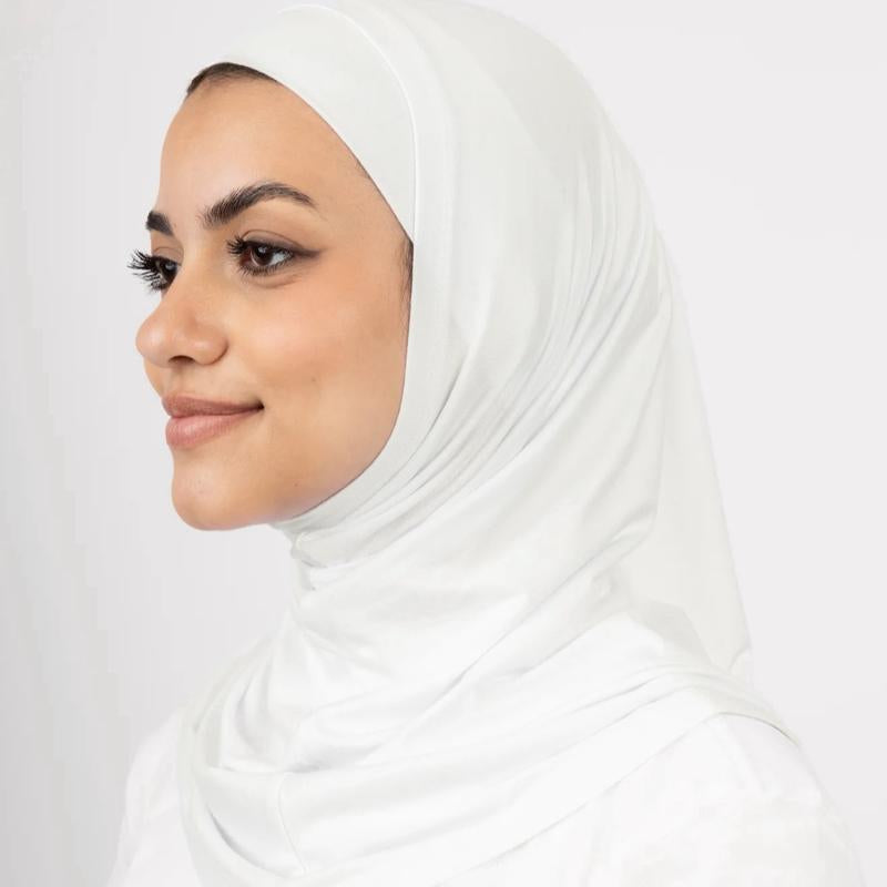 2Pcs Syrian Hijab Pure Lycra Cotton