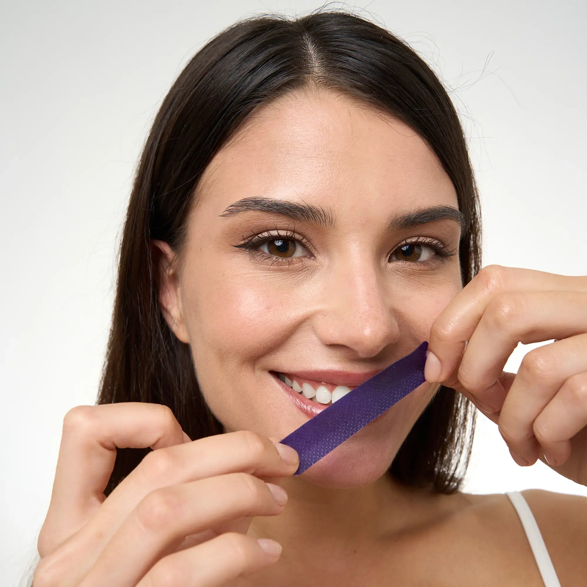 DRDENT Purple Teeth Whitening Strips - 7/21 Whitening Sessions - Safe for Enamel - Non Sensitive Teeth Whitening - Peroxide-Free Know You're Still Able
