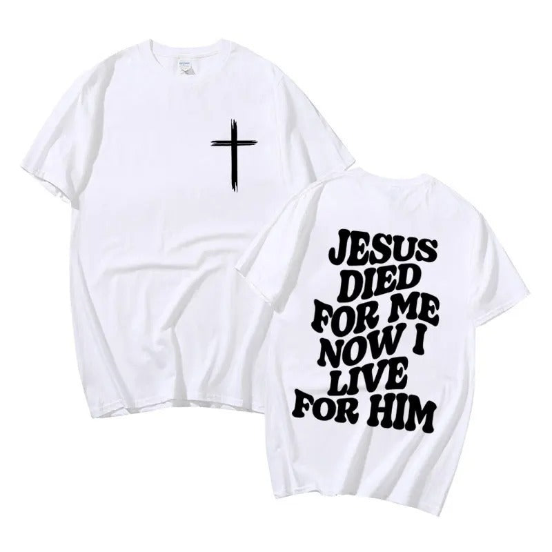 Men’s Christian T-Shirt | Jesus Bible Verse Aesthetic Faith Tee