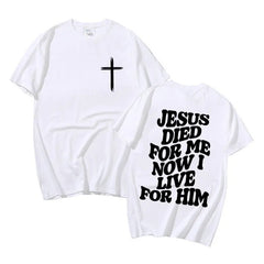 Men’s Christian T-Shirt | Jesus Bible Verse Aesthetic Faith Tee