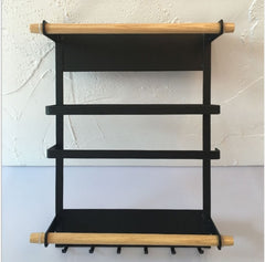 Refrigerator Rack Side Hanging Magnet Shelf Kitchen Refrigerator Storage Side Shelf Rack Paper Towel Rack