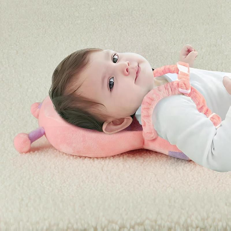 Baby Head Protection Backpack, Toddler Walking Head Protector, Adjustable Head Protector Pad Safety Cushion (Pink) Head Protection Cushion Backpack Cartoon