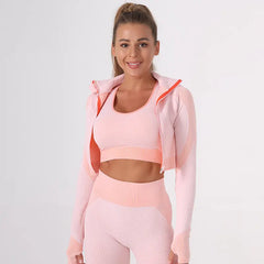 Exercise Workout Outfit |Three-piece Suit Know You're Still Able