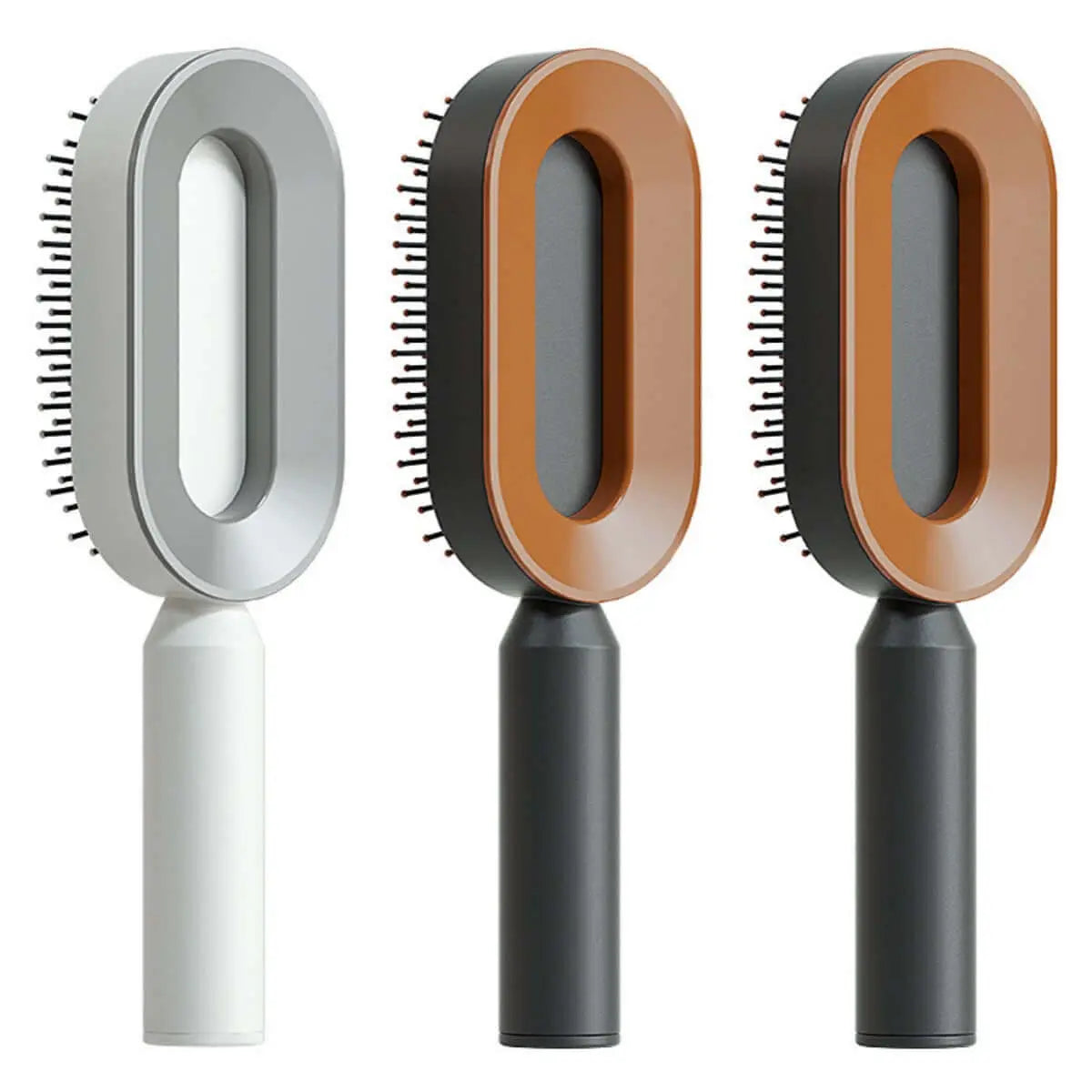 Self Cleaning Hair Brush For Women One-key Cleaning Hair Loss Airbag Massage Scalp Comb Anti-Static Hairbrush Know You're Still Able