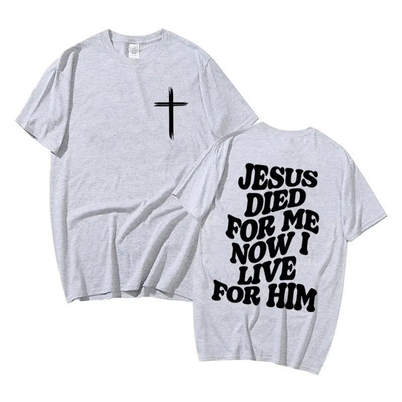 Men’s Christian T-Shirt | Jesus Bible Verse Aesthetic Faith Tee