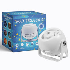 Holy Projector Starter Kit - Mini Bible Verse Bluetooth Projector for Christians, Interchangeable Verse Discs for Religious Education