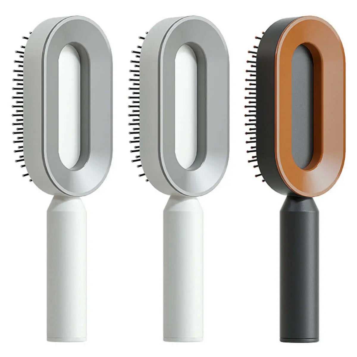 Self Cleaning Hair Brush For Women One-key Cleaning Hair Loss Airbag Massage Scalp Comb Anti-Static Hairbrush Know You're Still Able