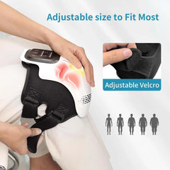 Intelligent Home Use Electric Intelligent Kneading Heating Knee Massager Rechargeable Pain Relief Infrared Laser Vibration Knee Massager Know You're Still Able