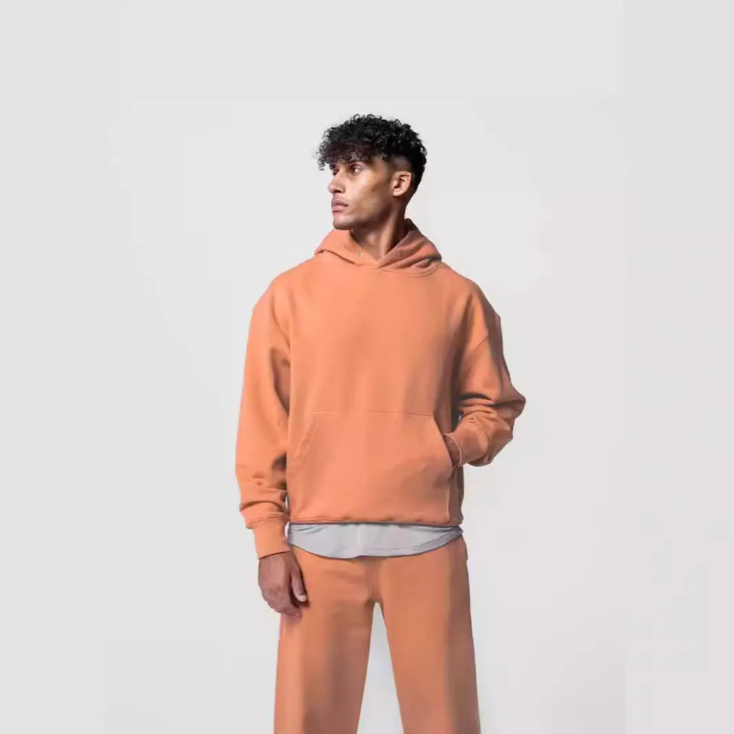 Loose American Exercise Workout Outfit Men's Trendy Casual Hooded Sweater Know You're Still Able