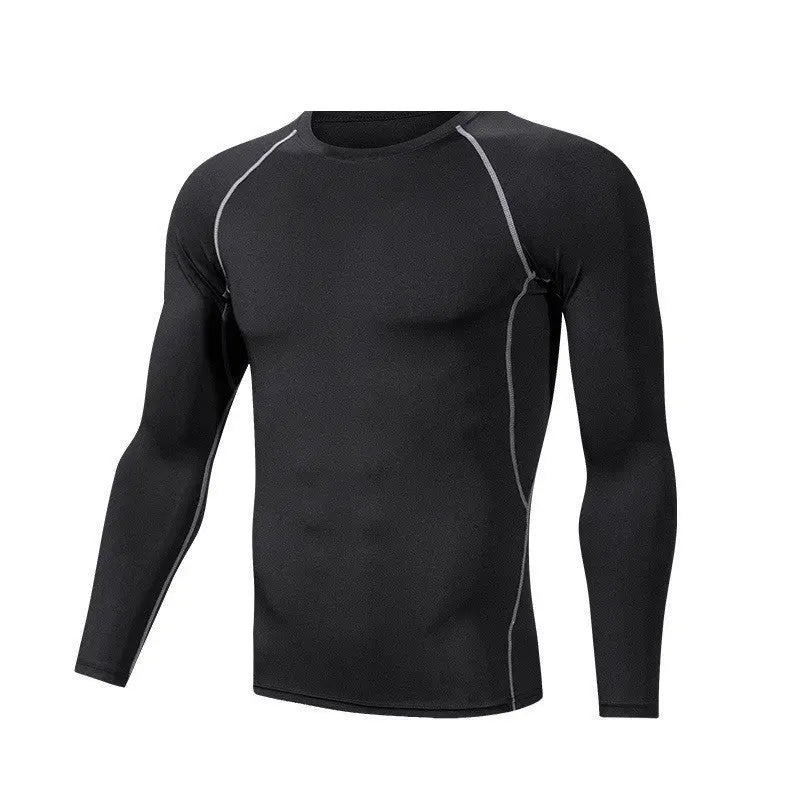 Running Workout Clothes Men 7pcs Compression Basketball Games Jogging Tights Set Know You're Still Able