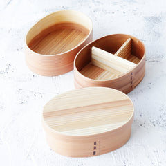 Modern Wood Fiber Composite Bento Case  Aesthetic Sustainable Lunchware