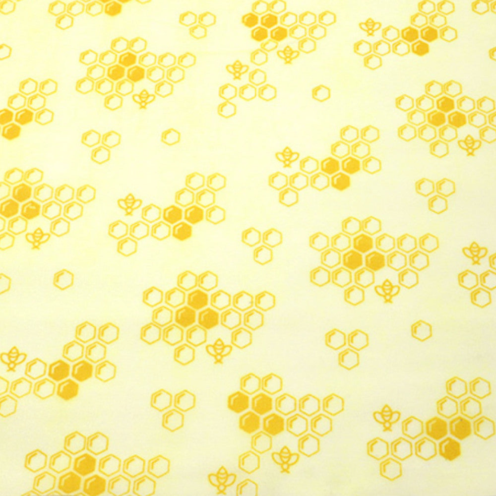 Reusable Organic Cotton Beeswax Wraps - Natural Zero Waste Alternative to Plastic