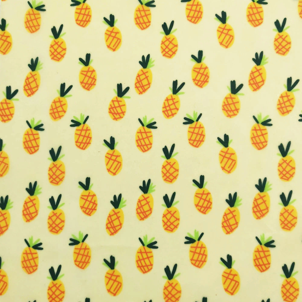 Reusable Organic Cotton Beeswax Wraps - Natural Zero Waste Alternative to Plastic