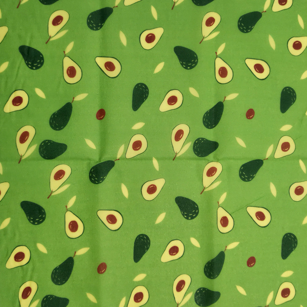 Reusable Organic Cotton Beeswax Wraps - Natural Zero Waste Alternative to Plastic