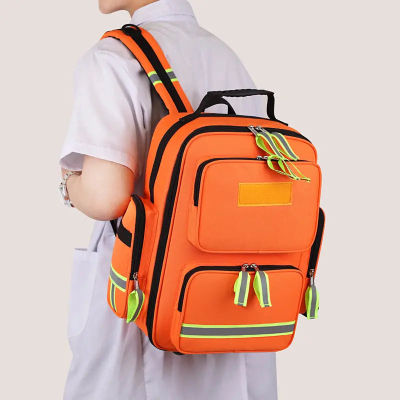 First Aid Kits Emergency Rescue Backpacks Large Capacity Sorted Storage Outdoor Camping Survival Kits Medical Kits Know You're Still Able