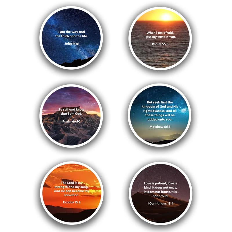 Holy Projector Starter Kit - Mini Bible Verse Bluetooth Projector for Christians, Interchangeable Verse Discs for Religious Education
