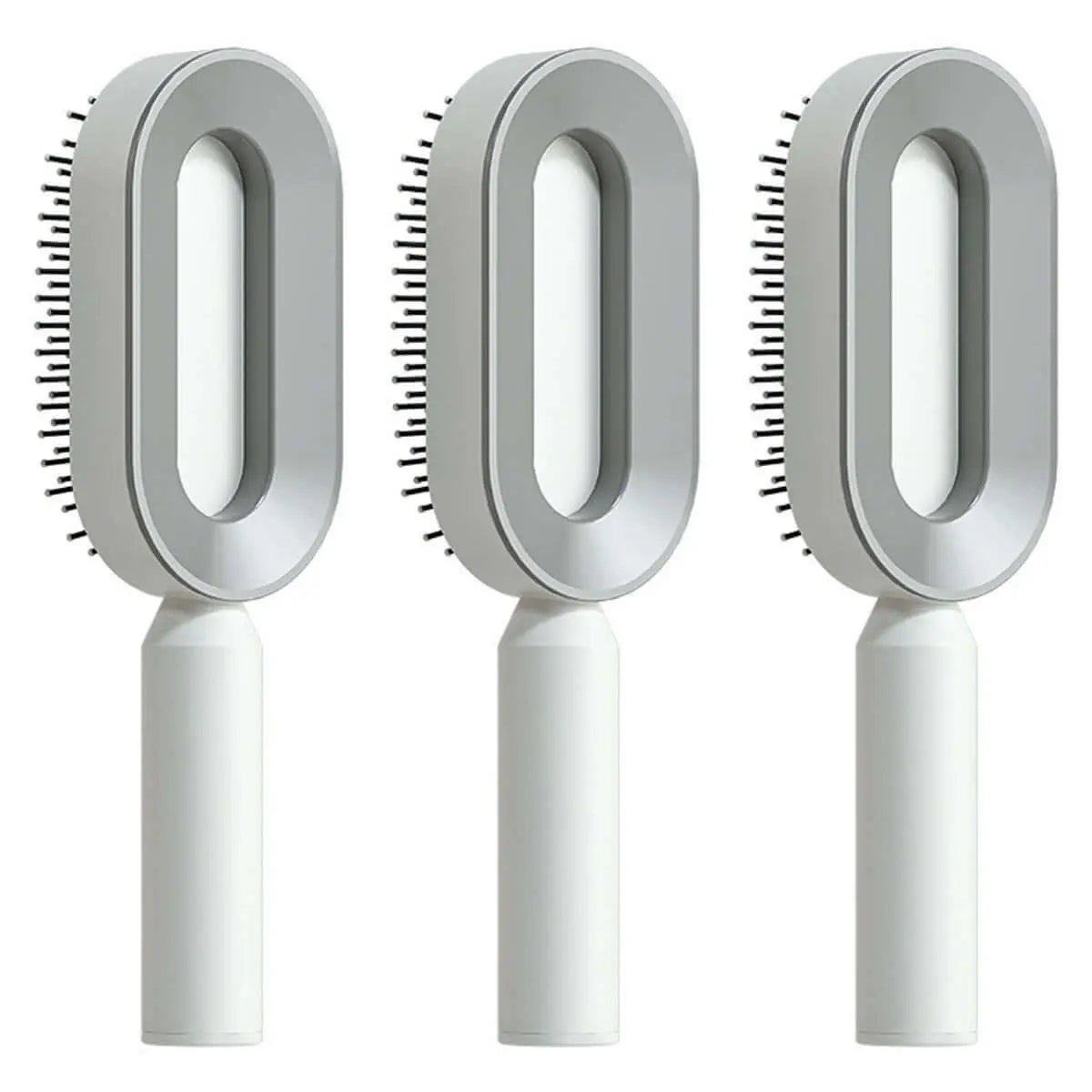 Self Cleaning Hair Brush For Women One-key Cleaning Hair Loss Airbag Massage Scalp Comb Anti-Static Hairbrush Know You're Still Able