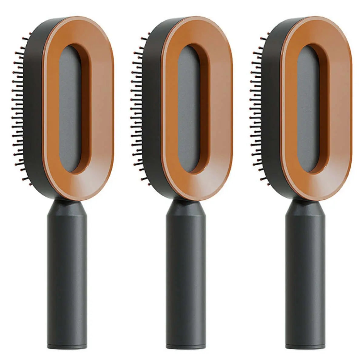 Self Cleaning Hair Brush For Women One-key Cleaning Hair Loss Airbag Massage Scalp Comb Anti-Static Hairbrush Know You're Still Able