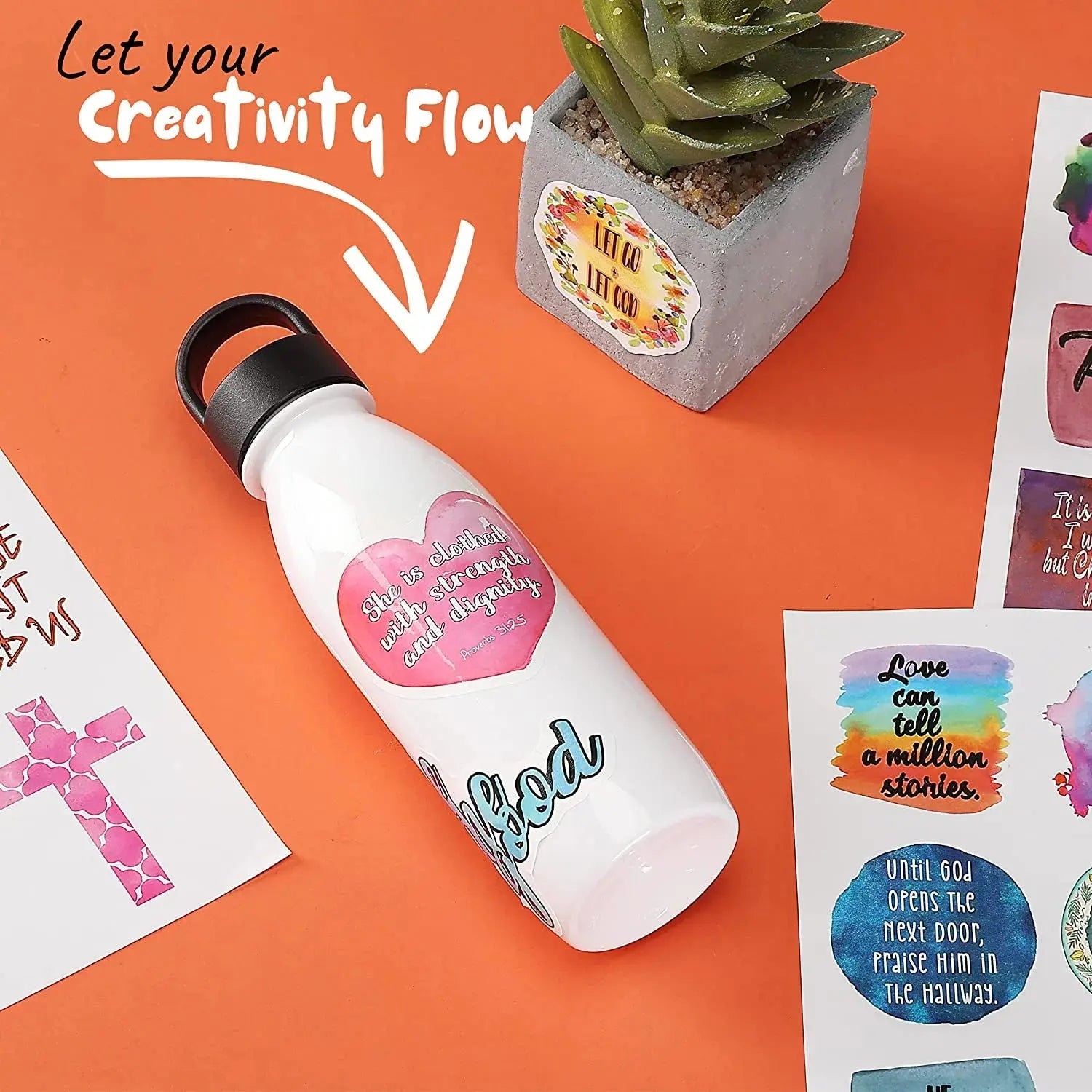 Christian Stickers Pack