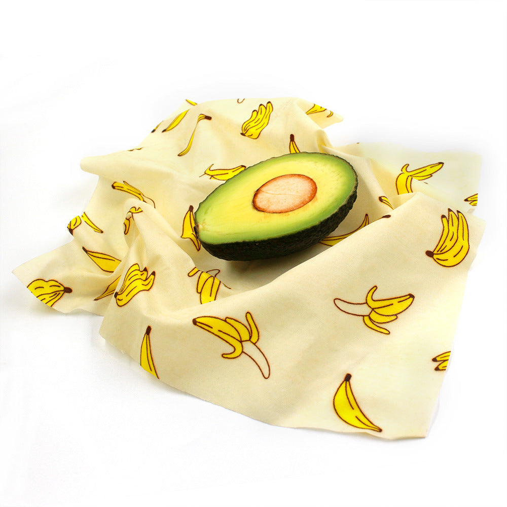 Reusable Organic Cotton Beeswax Wraps - Natural Zero Waste Alternative to Plastic