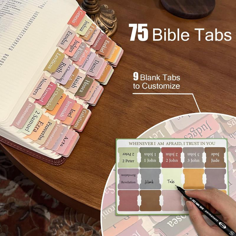 Bible Cover Carrying Case for Women, Bible Study Supplies Journaling Kit, Bible Tote Bag Accessories Christian Gifts for Women Men Girls Boys