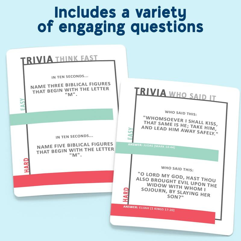 So You Think You Know the Bible - Fun Christian Bible Trivia Game