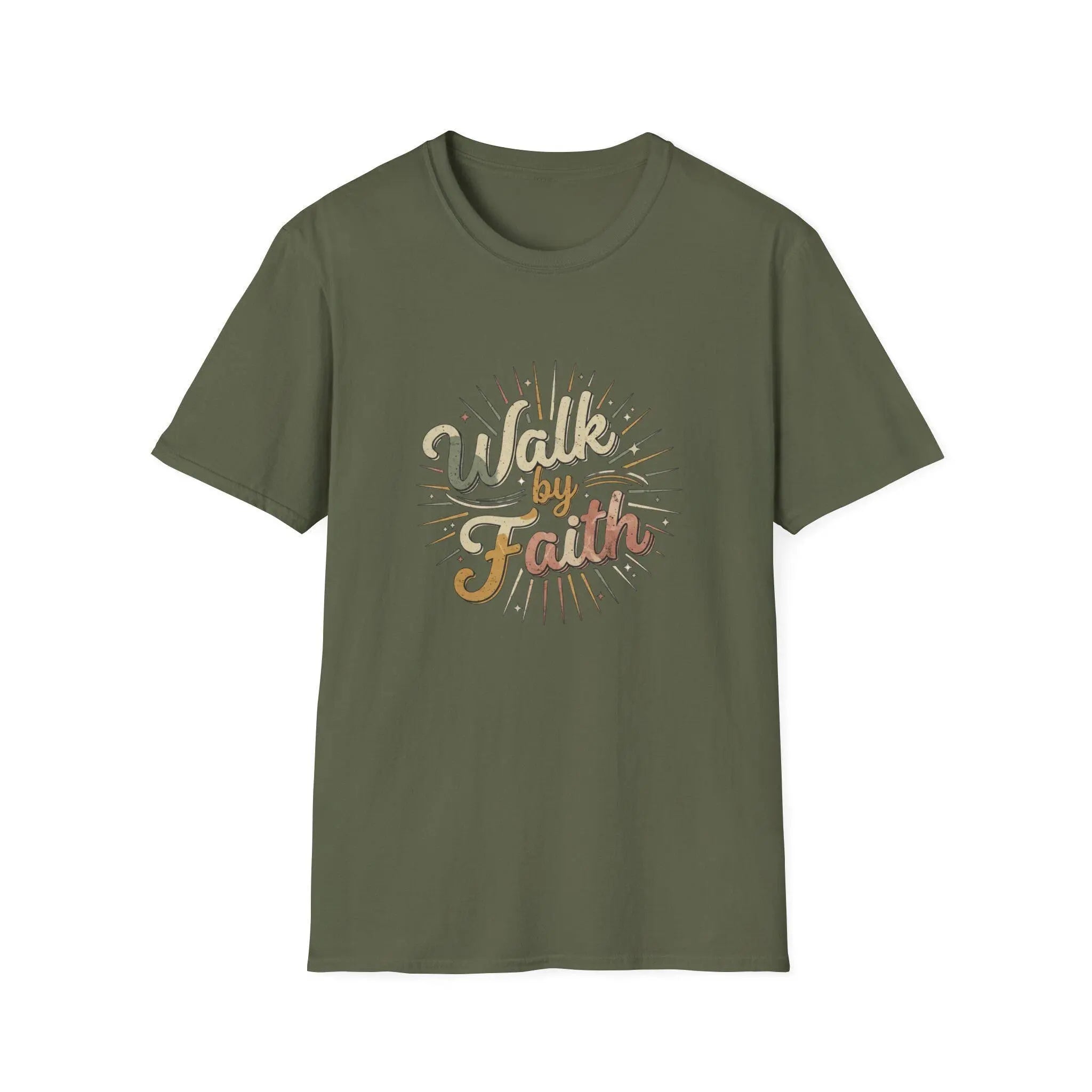 Walk by Faith Christian T-Shirt