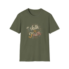 Walk by Faith Christian T-Shirt