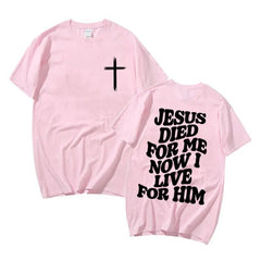 Men’s Christian T-Shirt | Jesus Bible Verse Aesthetic Faith Tee