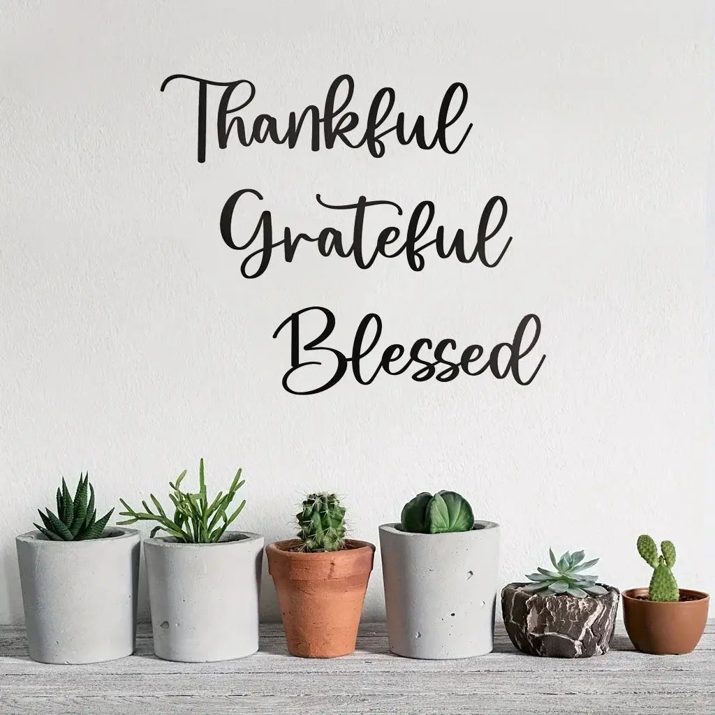 3-Piece Give Thanks' Scripture Wall Art Set Know You're Still Able