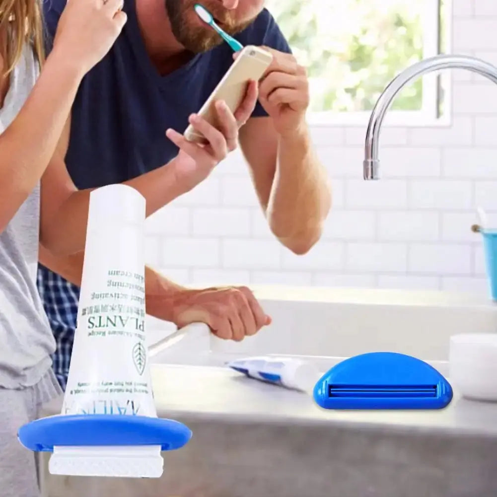 Manual Toothpaste Dispenser Cream Tube Squeezer/Clamp Know You're Still Able