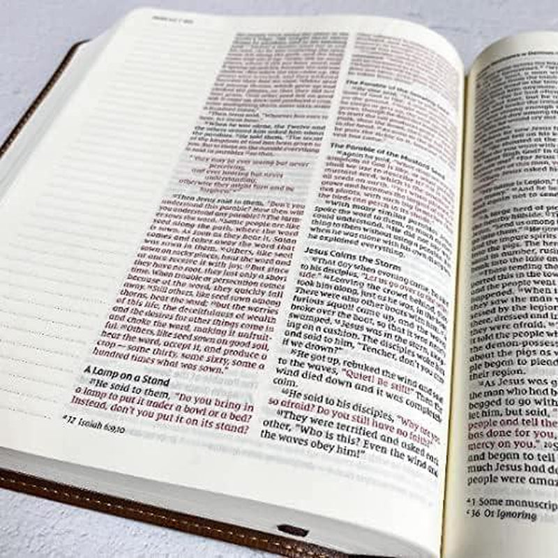 Personalized NIV Journaling Bible - Brown - Holy Bible with Rose Garden - Hand Lettered and Engraved