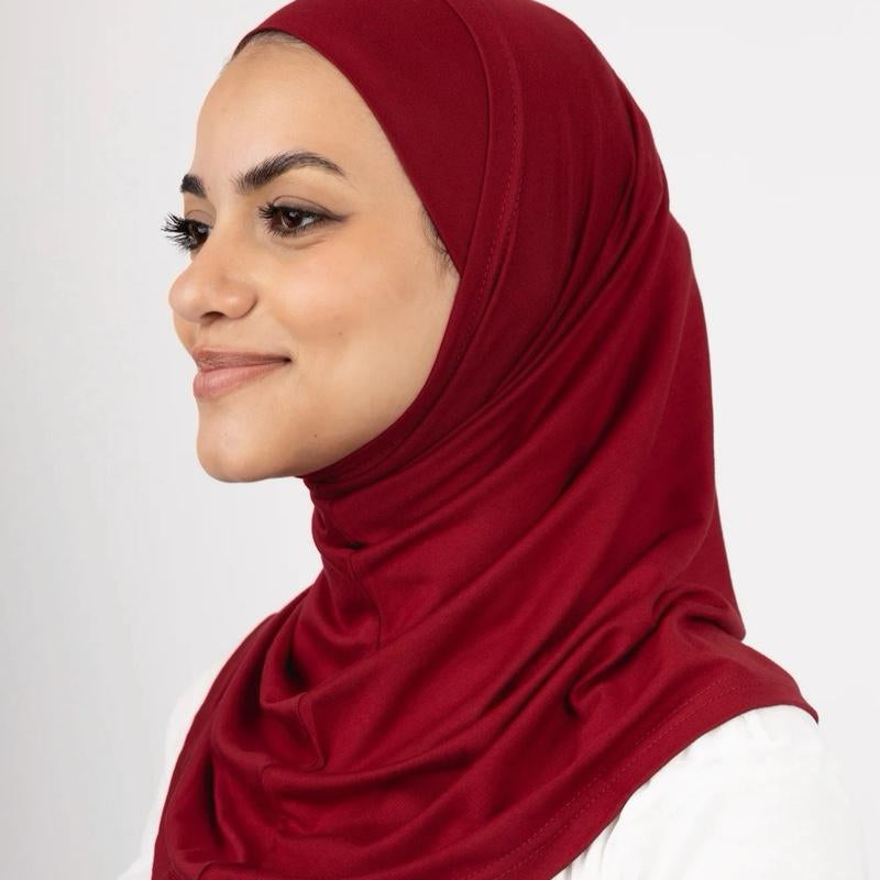 2Pcs Syrian Hijab Pure Lycra Cotton