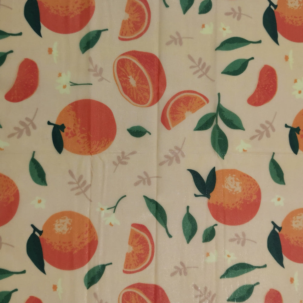 Reusable Organic Cotton Beeswax Wraps - Natural Zero Waste Alternative to Plastic