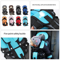 Infant Safe Seat Mat Portable Baby Safety Seat Children's Chairs Updated Version Thickening Sponge Kids Car Stroller Seats Pad Know You're Still Able