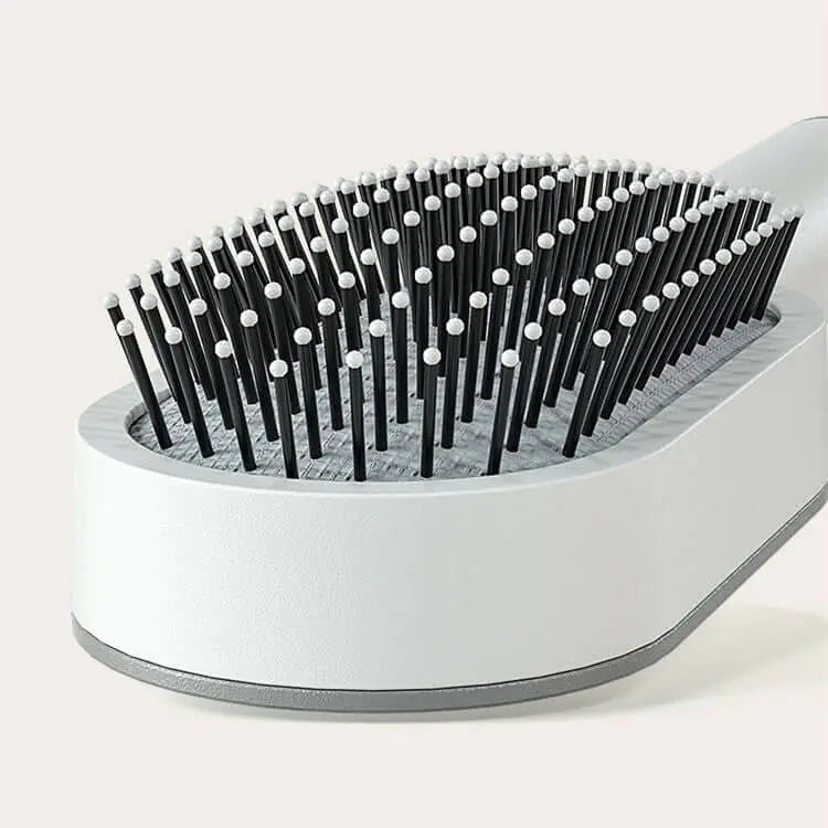 Self Cleaning Hair Brush For Women One-key Cleaning Hair Loss Airbag Massage Scalp Comb Anti-Static Hairbrush Know You're Still Able