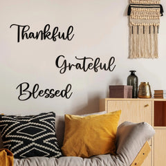 3-Piece Give Thanks' Scripture Wall Art Set Know You're Still Able