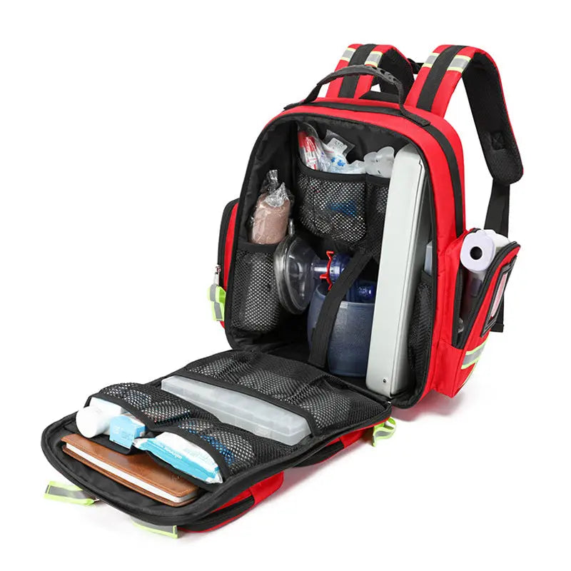First Aid Kits Emergency Rescue Backpacks Large Capacity Sorted Storage Outdoor Camping Survival Kits Medical Kits Know You're Still Able